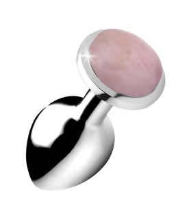 Rose Quartz Anal Plug - Medium BTYS-AG734-MED