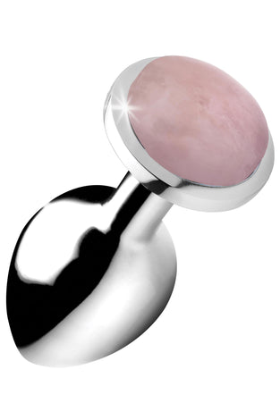 Rose Quartz Anal Plug - Medium BTYS-AG734-MED