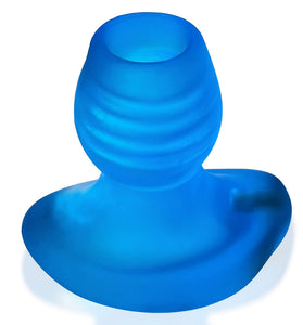 Glow Hole 1 Butt Plug - Small - Blue Morph OX-3044-1-BLUM