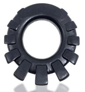 Cock-Lug Lugged Cockring -  Black OX-1922-BLK
