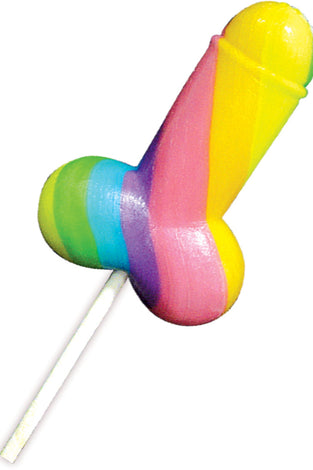 Display Rainbow Cock-Pop 12 Pieces HTP2161-D