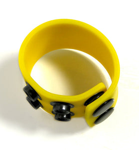 Boneyard Silicone Ball Strap 4cm Stretcher -  Yellow BY-0314