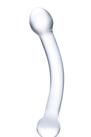 7 Inch Curved Glass G-Spot Stimulator GLAS-138