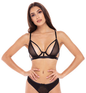 New in Town 2 Pc. Bra Set - M/l - Black RR-53020BLKML