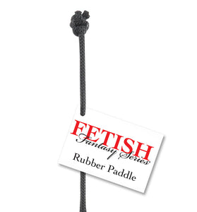 Fetish Fantasy Series Rubber Paddle - Black PD3747-23