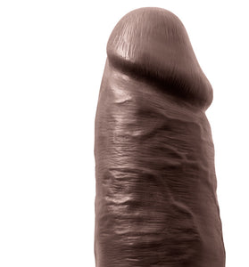 Au Naturel - Chub - 10 Inch Dildo - Chocolate BL-15496