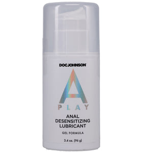 A-Play - Anal Desensitizing Lubricant - Gel  Formula - 3.4 Fl. Oz. - Bulk DJ0301-01-BU