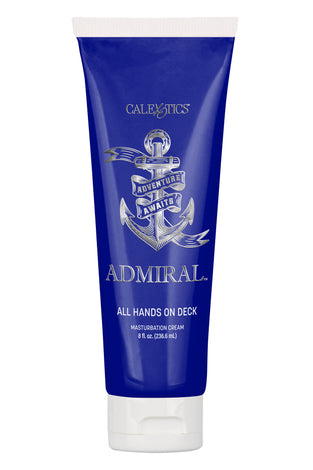 Admiral All Hands on Deck Masturbation Cream Tube  8 Oz SE6002021