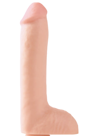 Basix Rubber Works 8 Inch Dong With Suction Cup -  Flesh PD4229-21