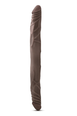 Dr. Skin - 14 Inch Double Dildo - Chocolate BL-29796