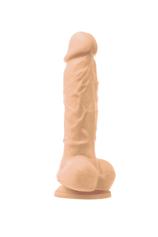 Colours - Pleasures - Vibrating - 5 Inch Dildo -  White NSN-0402-21