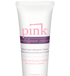 Pink Indulgence Creme Hybrid Lubricant for Women - 3.3 Oz. / 100 ml PNK-IND-T-3.3