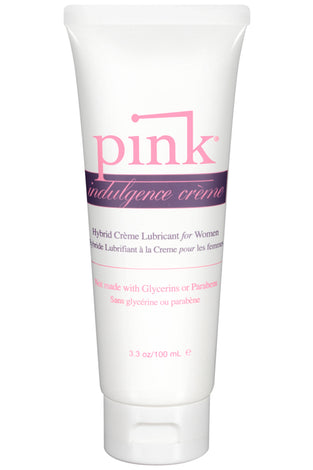 Pink Indulgence Creme Hybrid Lubricant for Women - 3.3 Oz. / 100 ml PNK-IND-T-3.3