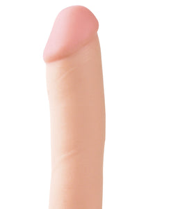 Basix Rubber Works - 10 Inch Dong With Suction Cup - Flesh PD4222-21