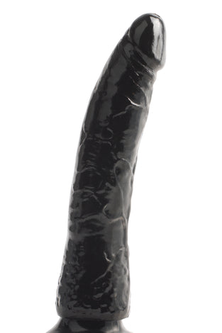Basix Rubber Works - Slim 7 Inch With Suction Cup - Black PD4223-23