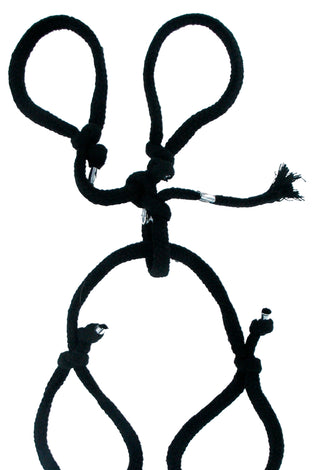 Fetish Fantasy Series - Silk Rope Hog Tie PD2138-00