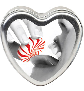 Edible Heart Candle - Mint - 4 Oz. EB-HSCK008
