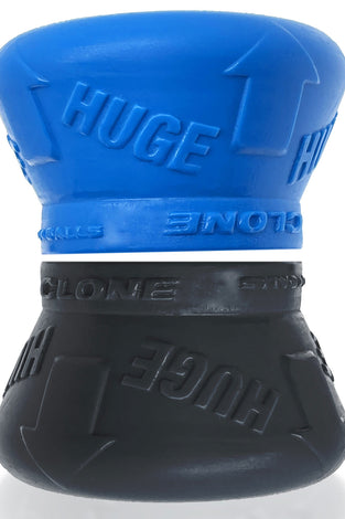 Clone Duo Huge - 2-Pack Ballstretcher -  Pool  Blue / Black OX-1919-BLUHUG