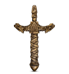 The Realm - Drago - Lock on Dragon Sword Handle - Bronze BL-49110