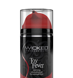Toy Fever Warming Lubricating Gel for Intimate  Toys - 3.3 Fl. Oz. WS-90223