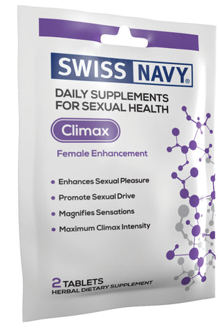 Swiss Navy Climax Female Enhancement - 2 Count Single Pack MD-SNCFH1