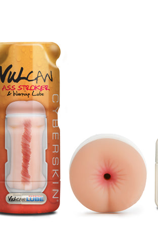 Vulcan Cyberskin - Ass Stroker & Warming Lube -  Light TS1600377
