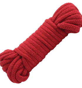 Bondage Rope - Cotton - Japanese Style - Red DJ2100-02