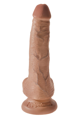 King Cock 6 Inch Cock With Balls - Tan PD5531-22
