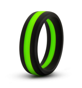 Performance - Silicone Go Pro Cock Ring -  Black/green/black BL-91122