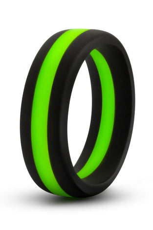 Performance - Silicone Go Pro Cock Ring -  Black/green/black BL-91122
