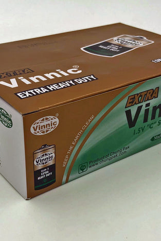 Vinnic Extra Heavy Duty C Batteries - 24 Pcs. Box ER14MSG
