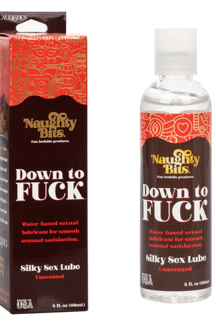 Naughty Bits Down to Fuck Silky Sex Lube -  Boxed SE4410903