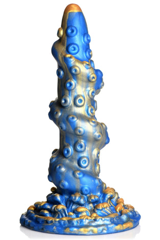 Lord Kraken Tentacled Silicone Dildo - Blue CC-AH108-BLU
