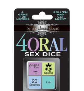 Behind Closed Doors - 4 Oral Sex Dice LG-BCD016