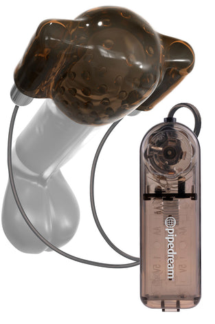 Classix Dual Vibrating Head Teaser - Black/smoke PD1996-24