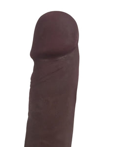 Easy Riders 7 Inch Slim Dong With Balls -  Chocolate CN-18-0914-11
