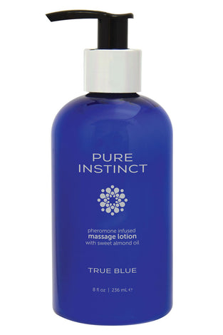 Pure Instinct Pheromone Massage Lotion True Blue 236 ml | 8 Fl Oz JEL4601-08