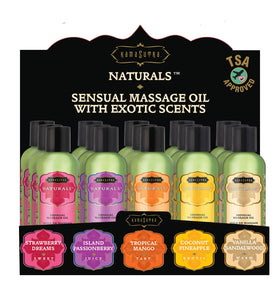 Naturals Massage Oil Pre Pack KS12102
