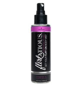 Flirtatious Pheromone Infused Body Mist - Pomegranate, Fig, & Plumeria - 4.2 fl.oz /125ml SEN-VL548