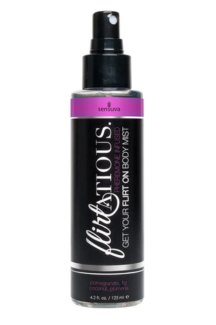 Flirtatious Pheromone Infused Body Mist - Pomegranate, Fig, & Plumeria - 4.2 fl.oz /125ml SEN-VL548