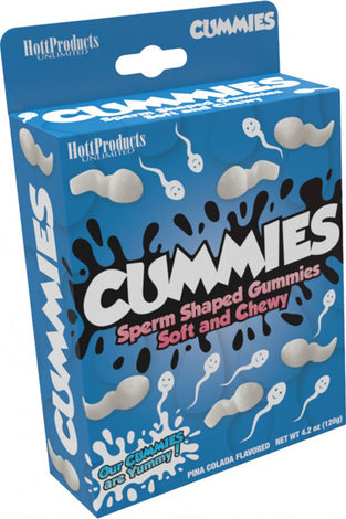 Sperm Shape Gummies Pina Colada Flavored 4.2oz HTP3318