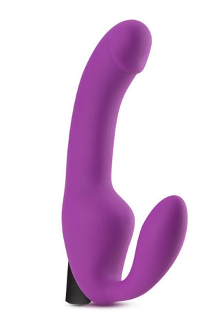 Temptasia - Cyrus - Strapless Silicone Dildo -  Purple BL-81501