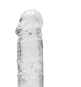 6 Inch Realistic Dildo With Balls - Translucent SH-REA090TRA
