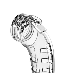 Mancage Model 6 Chastity 5.5 Inch Cock Cage - Transparent MCG-MCG006TRA