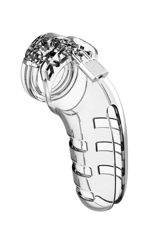 Mancage Model 6 Chastity 5.5 Inch Cock Cage - Transparent MCG-MCG006TRA