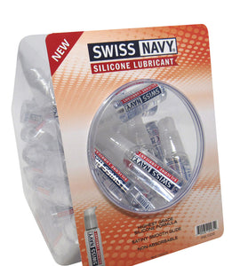 Swiss Navy Silicone 1oz Fishbowl 50ct MD-SNSL1OZ50