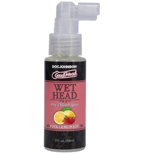 Goodhead - Wet Head - Dry Mouth Spray - Pink  Lemonade - 2 Fl. Oz. (59ml) DJ1361-20-BX