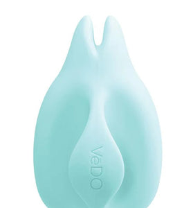 Huni Rechargeable Finger Vibe - Tease Me Turquoise VI-F1201