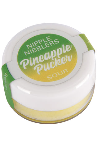 Nipple Nibbler Sour Pleasure Balm Pineapple  Pucker - 3g Jar JEL2604-05