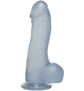 Crystal Jellies - 7.5 Inch Master Cock With Balls DJ0288-20-CD